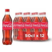 Coca-cola 1 Case Of 50cl Pet drink & Get 2 Pack Of Indomie FREE